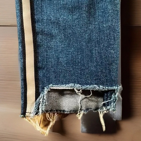 J BRAND Jeans Womens Size 27 Dark Wash 811 Skinny Reflective Side Stripes $248 - Picture 10 of 11